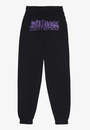 YOURTURN UNISEX - Tracksuit bottoms - black