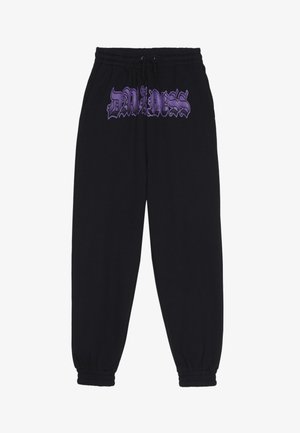 YOURTURN UNISEX - Tracksuit bottoms - black