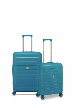 STARLIGHT SET 2-TEILIG MIT DEHNFALTE - Kofferset - turquoise