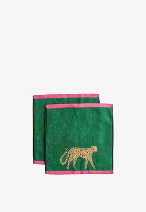 Next, SET OF 2 CHEETAH PRINT FACE CLOTHS - Ręcznik