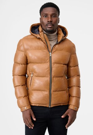 Ricano VINCE - Lederjacke - cognac