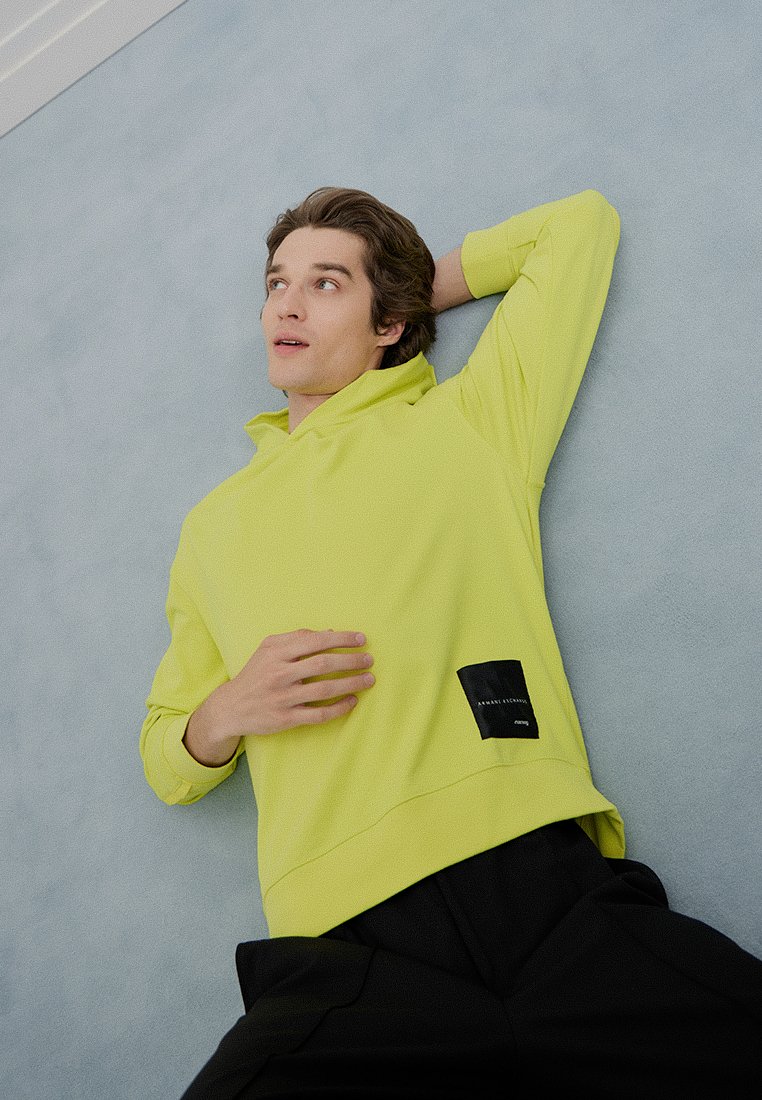 Armani Exchange Hoodie geel Armani Exchange Hoodie geel