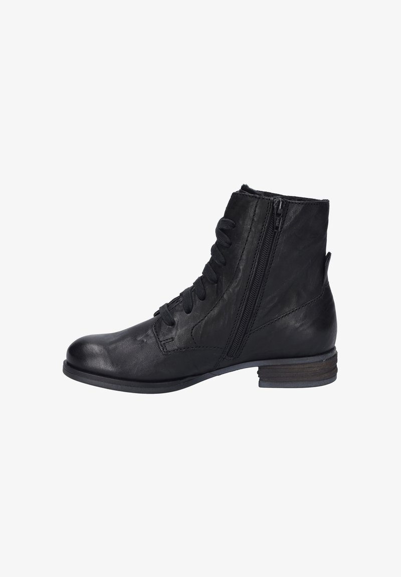 Josef Seibel Bottines à lacets - schwarz