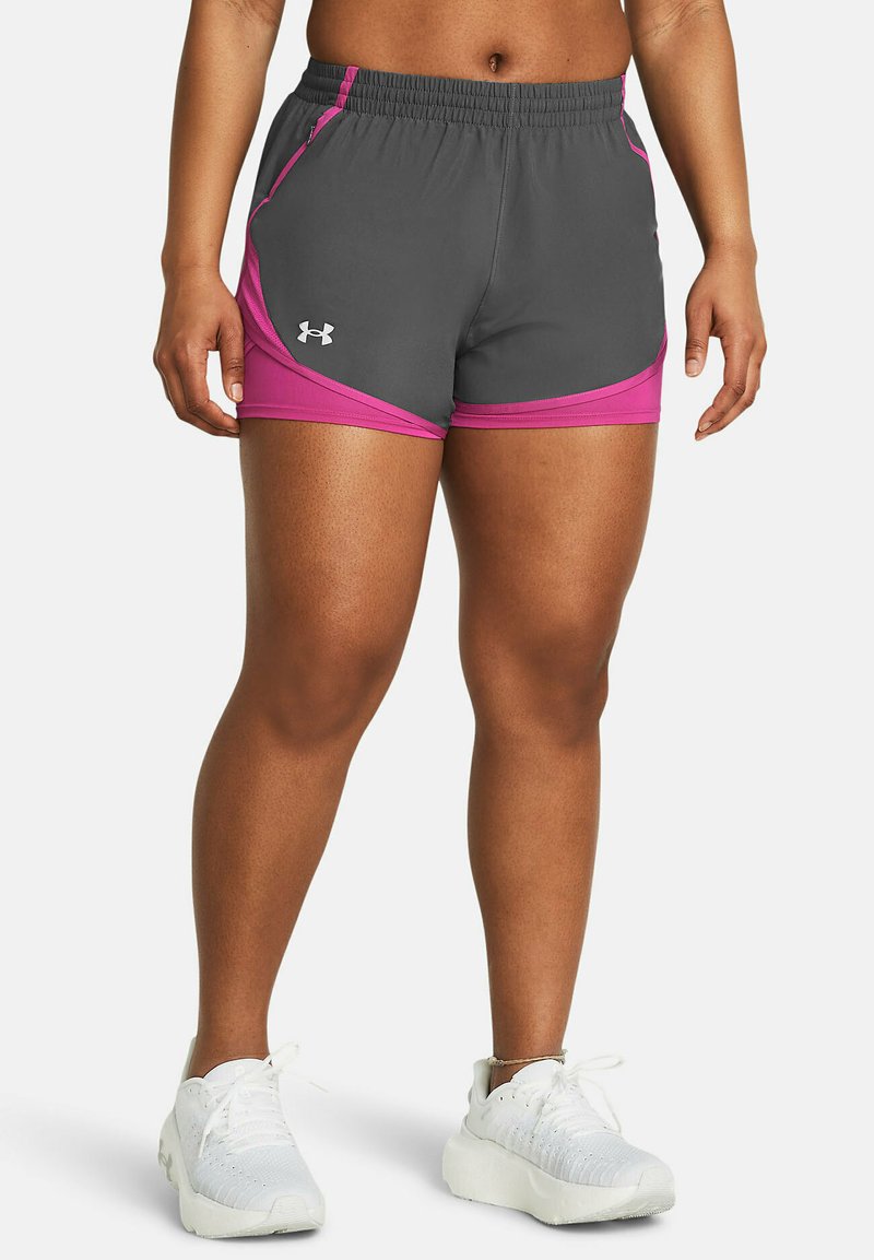 Under Armour FLY-BY - Šortky 2 v 1 - castlerock