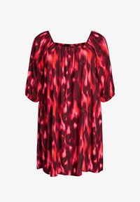 Niewybrane, blurry cerise aop