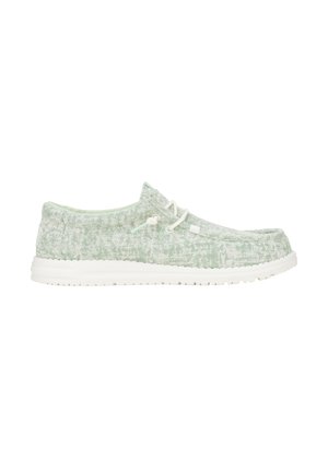 HEYDUDE Wally Surf Wash - Slip-On Schuhe - Stringate - iceberg green