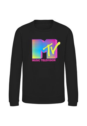 MTV FLUORESCENT - Sweatshirt - black