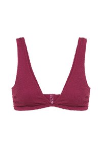 LSCN BY LASCANA TRIANGLE-TOP - Bikini top - dark berry