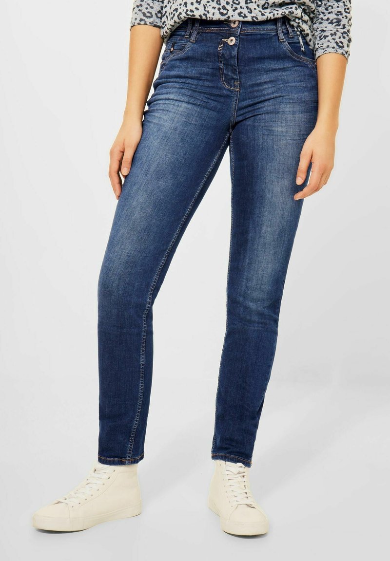 Cecil Džíny Slim Fit - blue