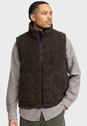 Redefined Rebel, SIDNEY VEST BOXY FIT - Жилетка - forest night