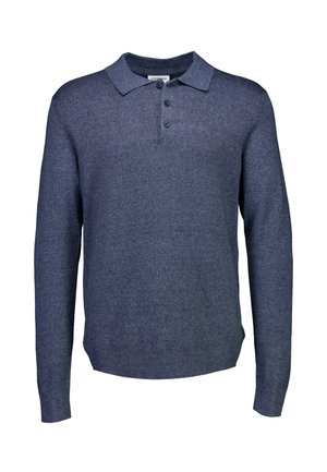LONG SLEEVE  - Poloshirt - dk blue blend