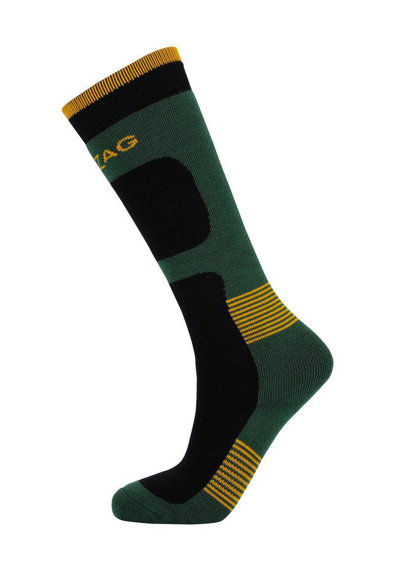 ZIGZAG TIPPY - Overknee kousen  - trekking green
