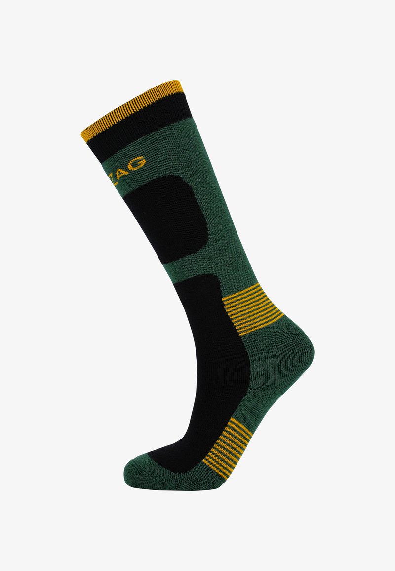 ZIGZAG TIPPY - Overknee kousen - trekking green