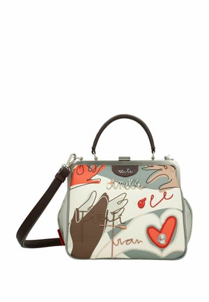 ALMA OLE DOCTOR - Sac à main - beige/brown/orange