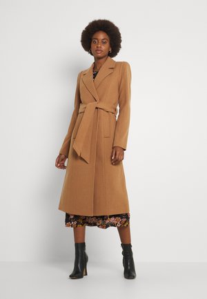YAS Tall YASKILIVA COAT - Klassinen takki - tobacco brown