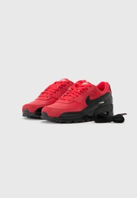 Nike Sportswear AIR MAX 90 - Sporta apavi - speed red/white/black/wolf grey