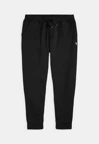 DOUBLE-KNIT JOGGING BOTTOMS - Pantalon de survêtement - black