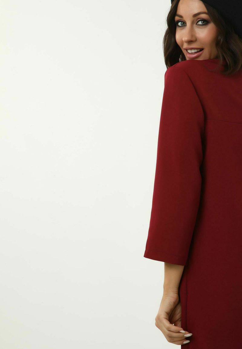 Damen Freizeitkleider | Awesome Apparel Freizeitkleid bordeaux - OX70381 Damen Freizeitkleider | Awesome Apparel Freizeitkleid bordeaux - OX70381