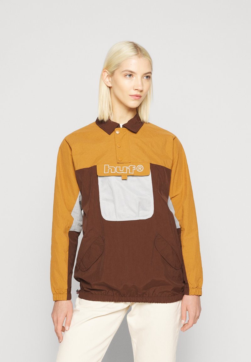 Damen Leichte Jacken | HUF WOMENS BLOCKED Windbreaker burnt orange/orange - MX52323 Damen Leichte Jacken | HUF WOMENS BLOCKED Windbreaker burnt orange/orange - MX52323