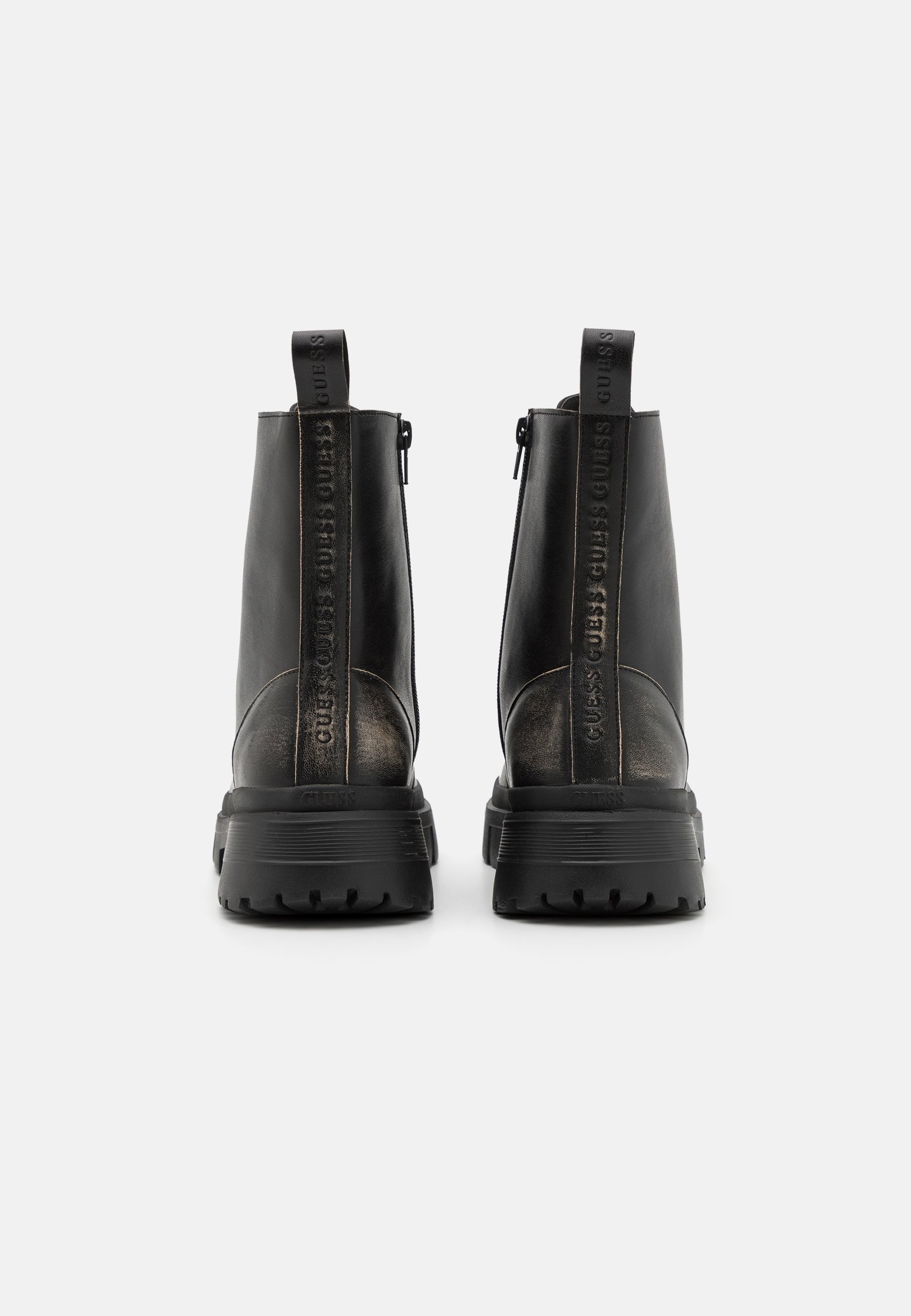 guess boots grey