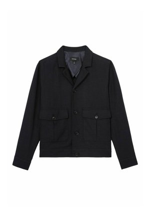 Reiss, REGULAR FIT - GANDINE TEXTURED HOPSACK FLAP-POCKET JACKET . - Suvejakk - navy