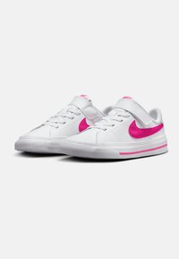 Nike Sportswear COURT LEGACY - Sapatilhas - white/laser fuchsia