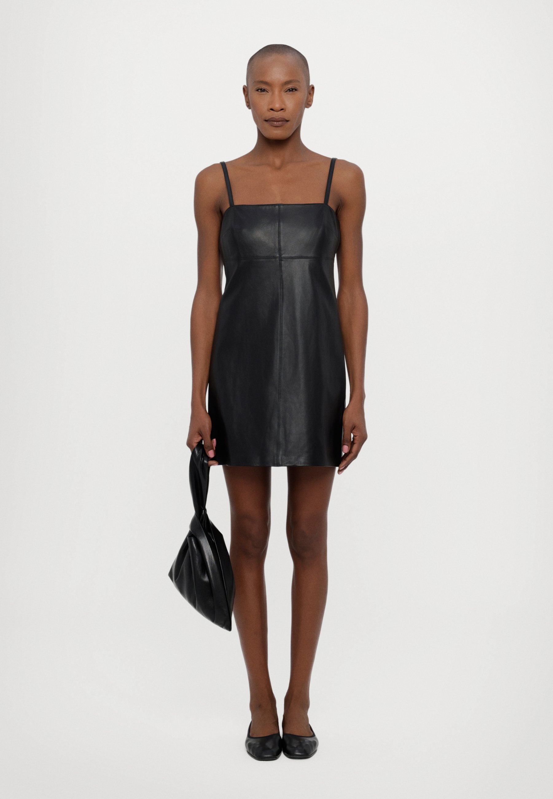 【 andmary 】Mel kniw mini dress black MICHAEL Michael Kors SLIP MINI DRESS - Cocktail dress / Party