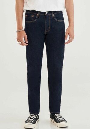 Jeans Tapered Fit - mottled dark blue