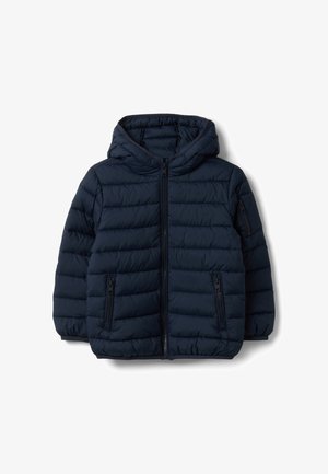 OVS, HOODED JACKET WITH ZIP - Veste d'hiver - dark blue
