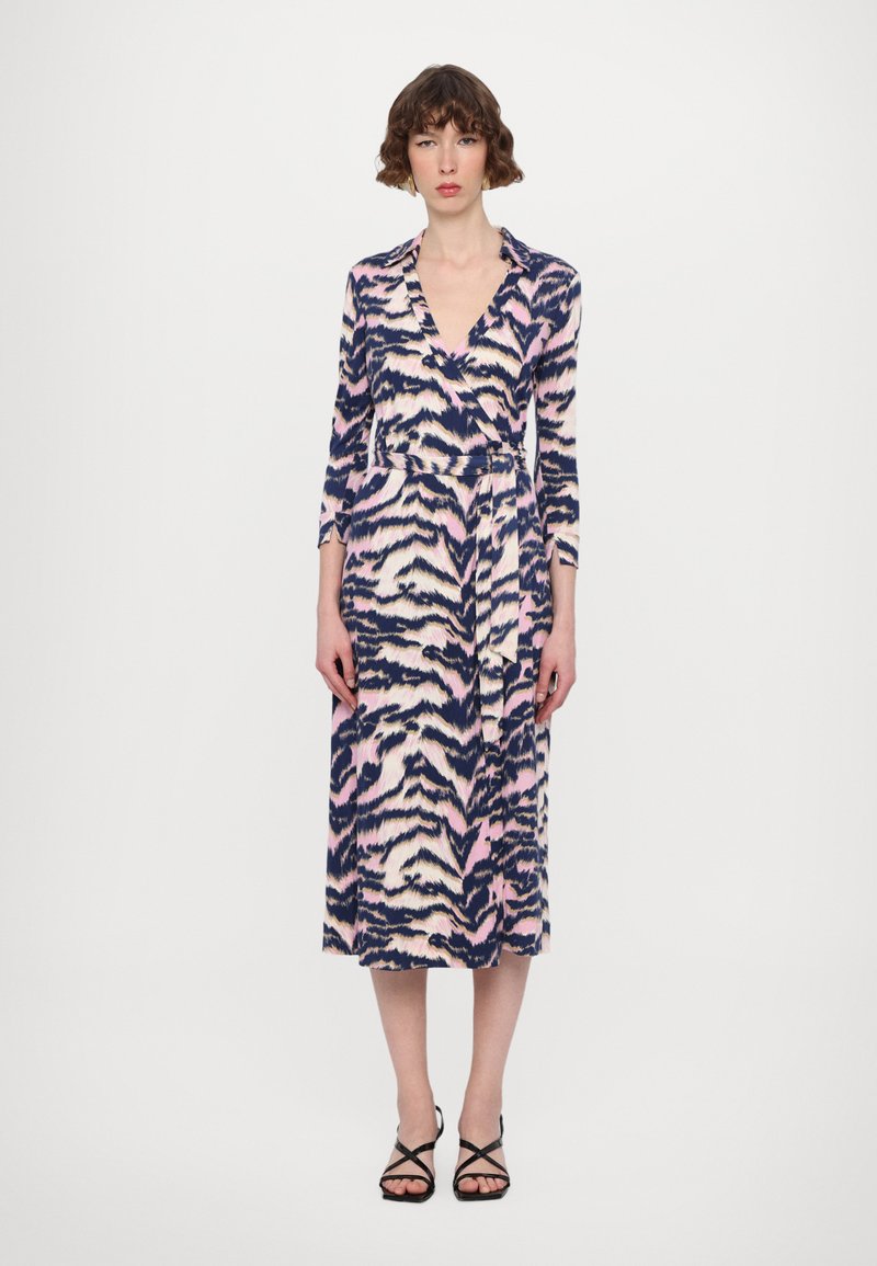 knee length dresses for ladies Abigail Silk Jersey Maxi Wrap Dress – Diane von Furstenberg HongKong main image 1