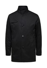 Selected Homme Abrigo corto - black