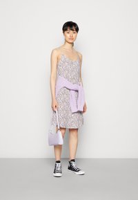 Even&Odd Vestido de dia - purple/yellow/multi-coloured