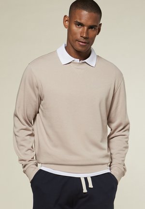 Sweatshirt - beige