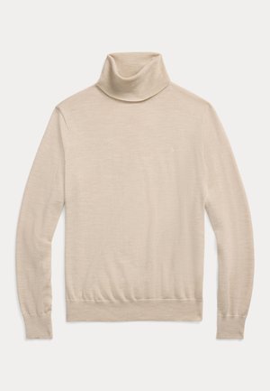Polo Ralph Lauren WOOL TURTLENECK SWEATER - Džemperis - almond heather