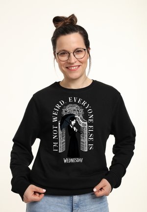 WEDNESDAY I M NOT WEIRD - Sweatshirt - black