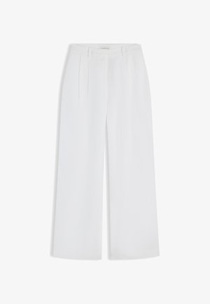 Tommy Hilfiger, TAILORED WIDE LEG - Bukser - classic white