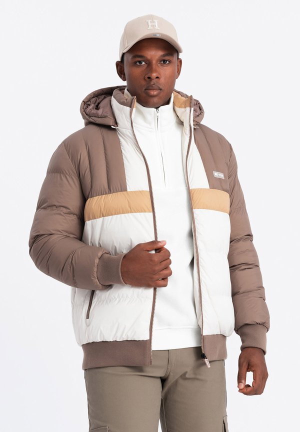 Winterjacke - coffee