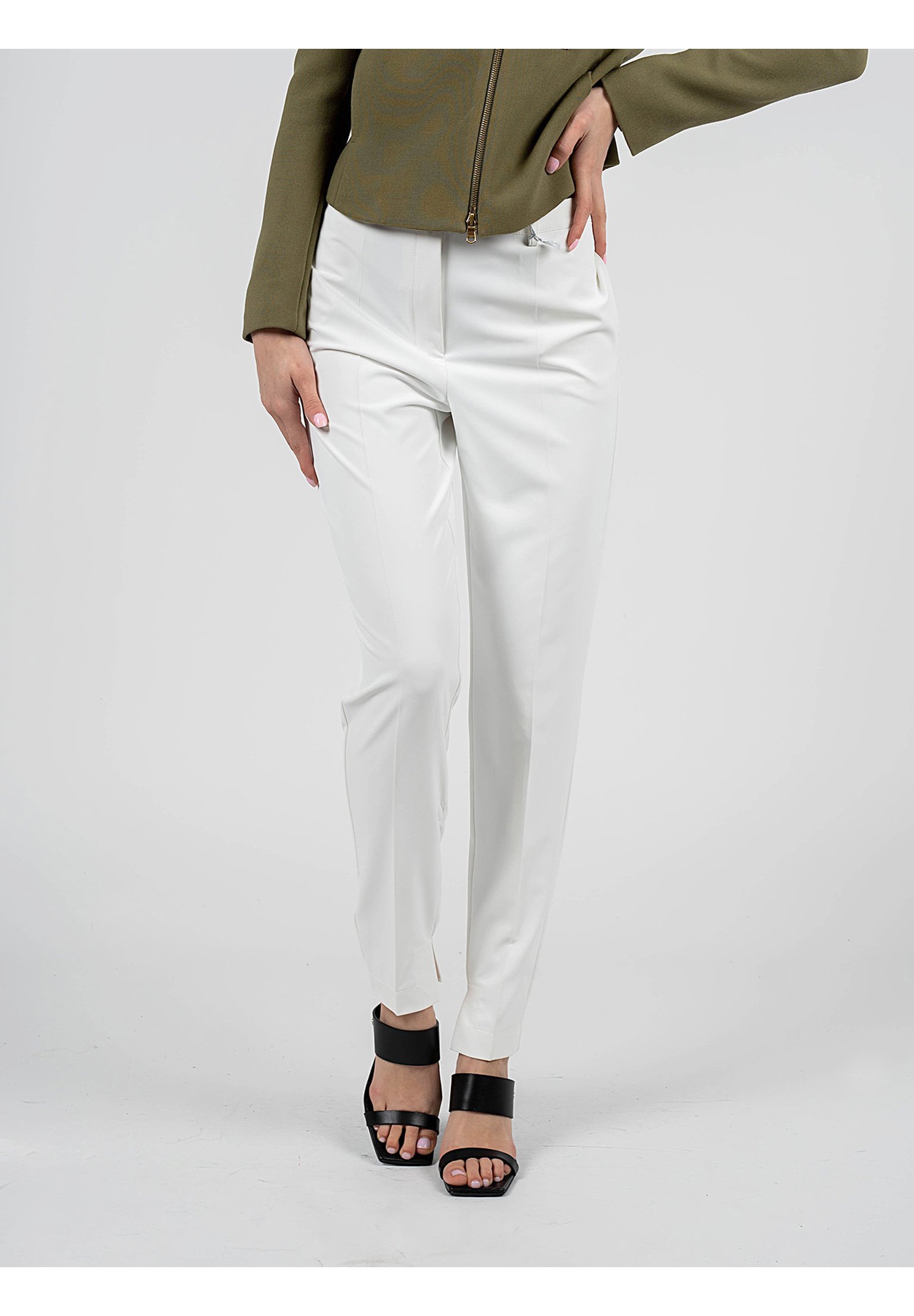 Pantalon Patrizia Pepe Abricot - Taille 28 - Léger Et Chaud - Occasion Très Bon état