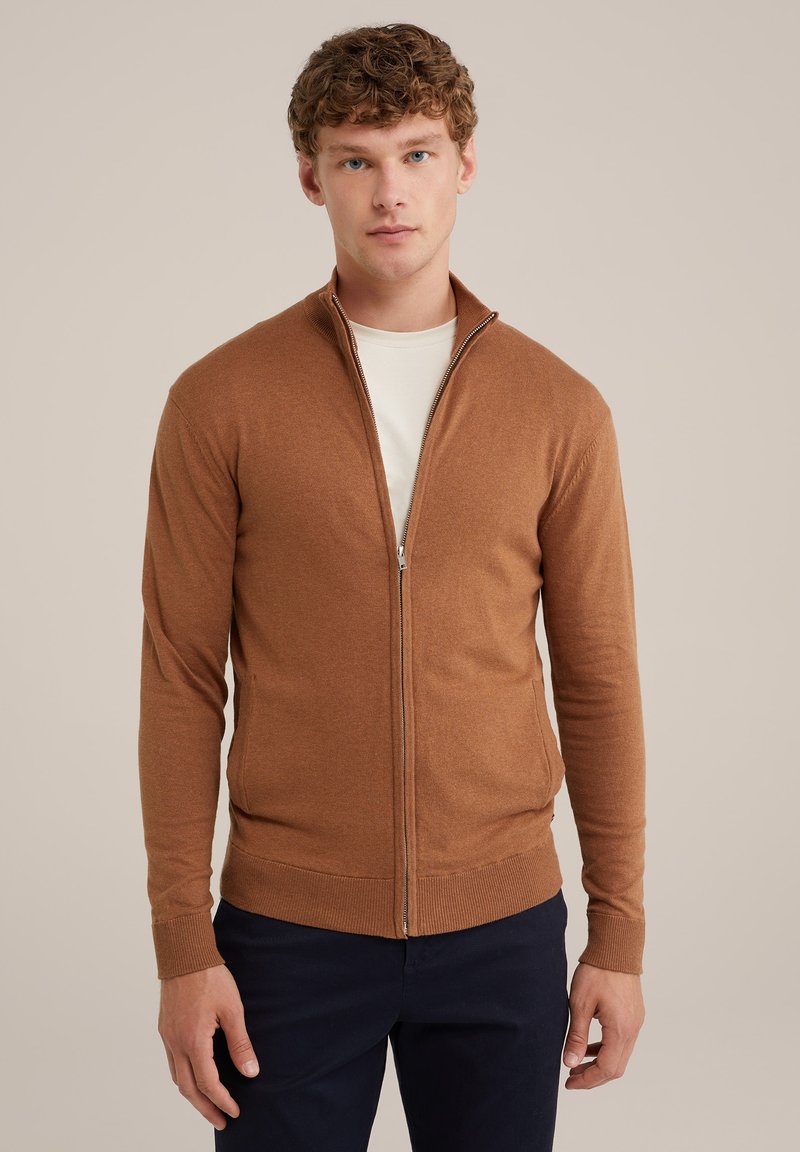 WE Fashion FUNDAMENTALS - Cardigan - brown