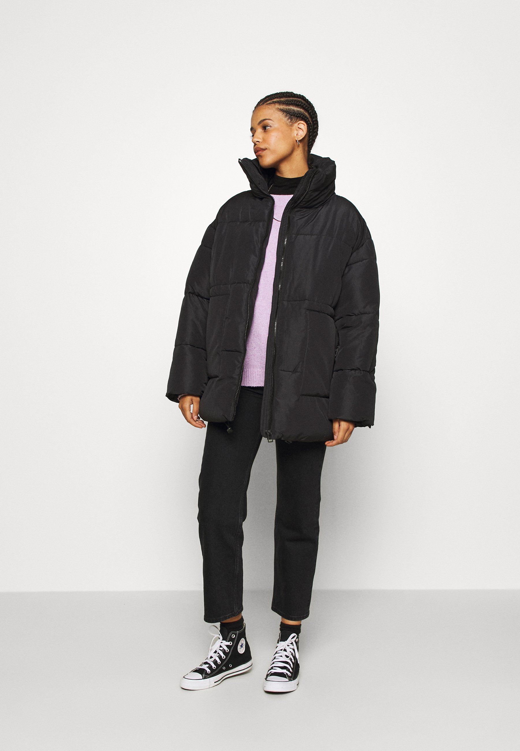 Monki BEA Vinterjakke black darksvart Zalando.no Monki BEA Vinterjakke khaki Zalando.no