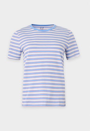 GAP, CREW - T-shirt basique - blue/red