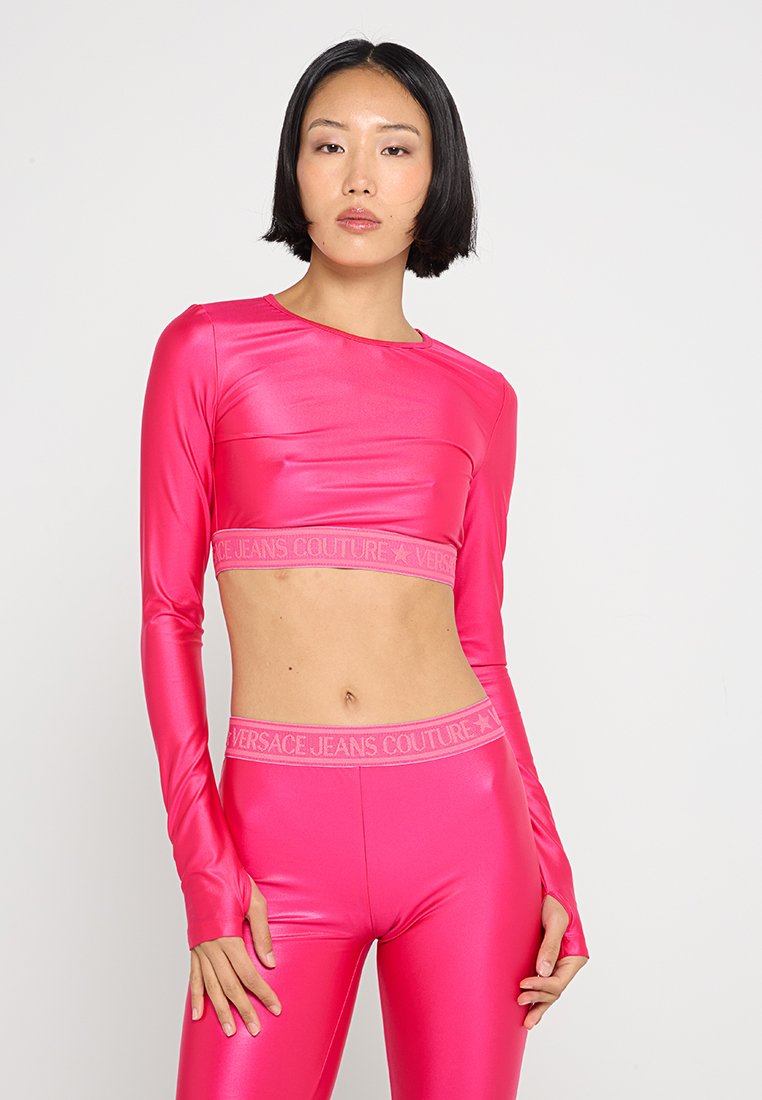 Versace Jeans Couture Sport T-shirt donkerroze