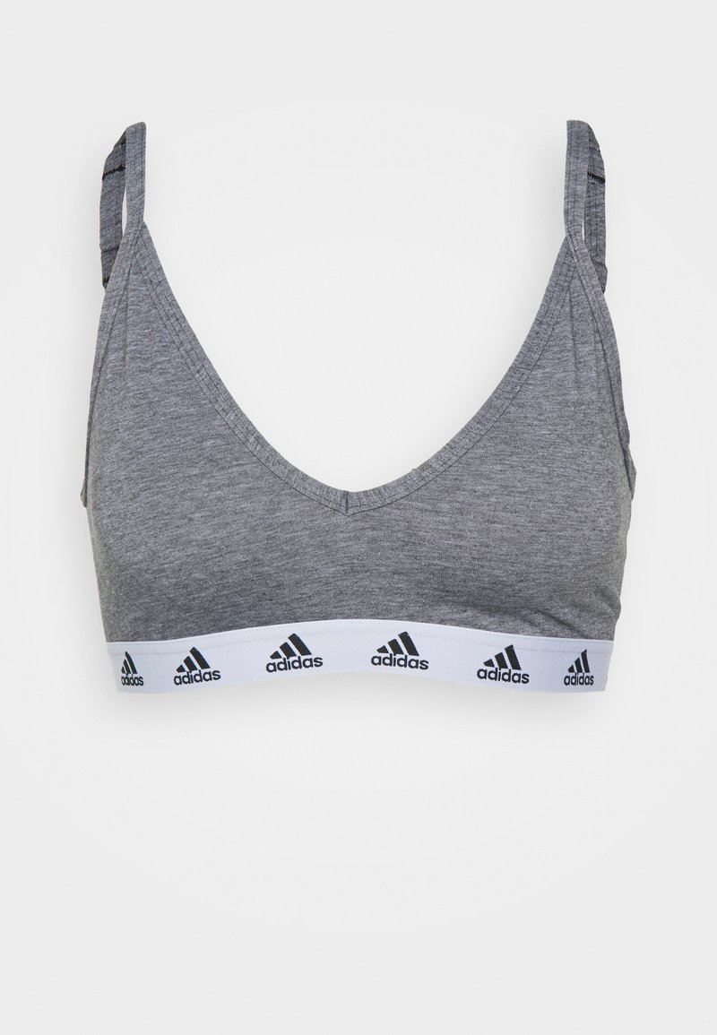 adidas Performance EVYDY B - Sutiã desportivo de suporte ligeiro - dark grey heather