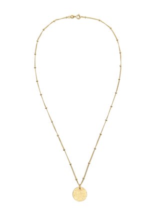 STRUCTURED PLATE - Necklace - gold-coloured