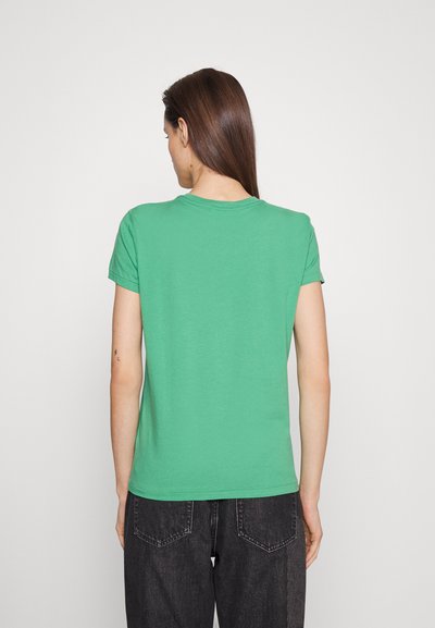 Polo Ralph Lauren COTTON JERSEY CREWNECK T-SHIRT - Camiseta básica - raft green