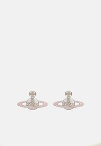 SMALL NEO RELIEF EARRINGS - Naušnice - vintage rose/white