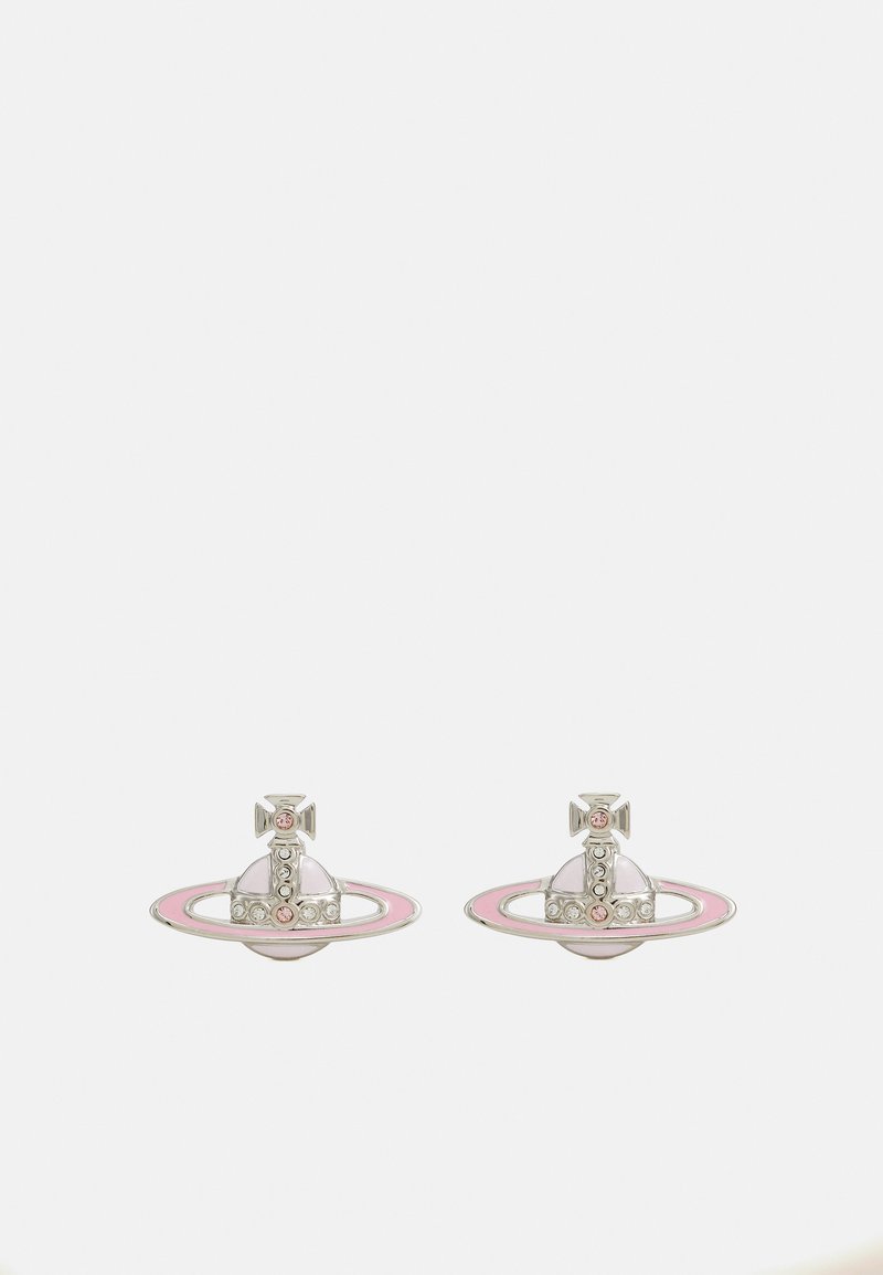 Vivienne Westwood SMALL NEO RELIEF EARRINGS - Naušnice - vintage rose/white