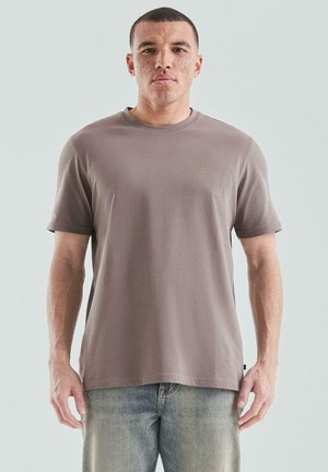 T-Shirt basic - hellbraun
