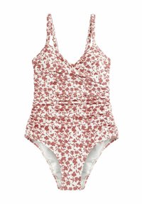 Next TUMMY CONTROL - Plavky - rose pink ditsy floral
