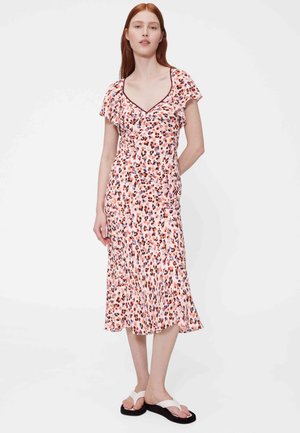 GAP GAP STUDIO PRINT MIDI DRESS - Denné šaty - powerpeach